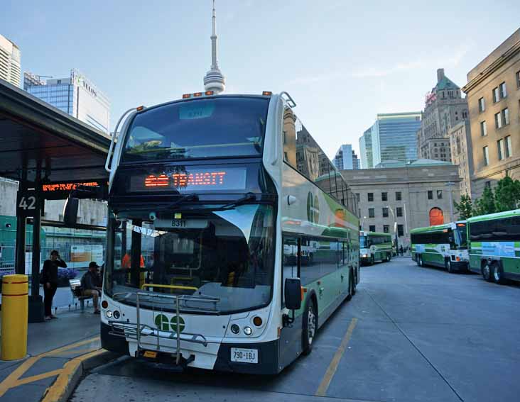 GO Transit ADL Enviro500MMC SuperLo 8311